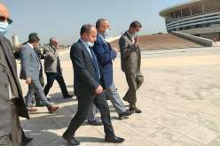 بالصور.. وزير السكن يتفقد ملعب 5 جويلية الأولمبي