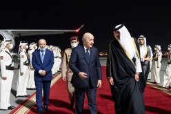 الرئيس تبون يصل إلى الدوحة