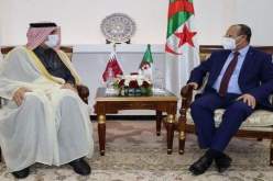 ناصري يبحث تطوير التعاون الثنائي مع سفير دولة قطر بالجزائر