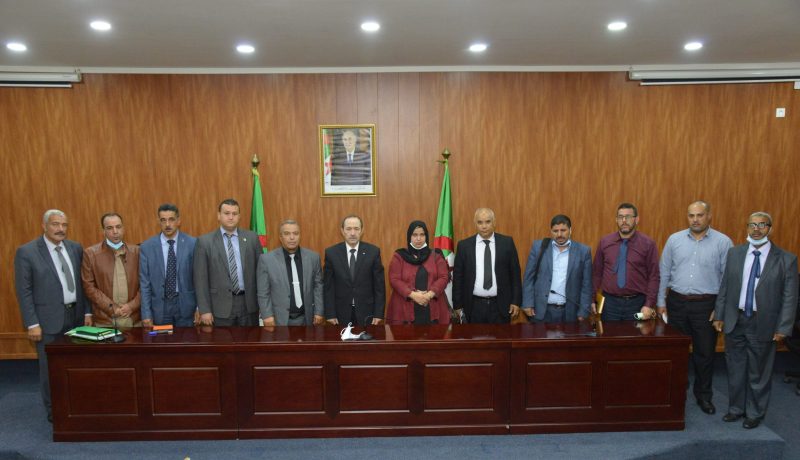 بلعابد يلتقي أعضاء المكتب الوطني للنقابة الوطنية لمديري المدارس الابتدائية