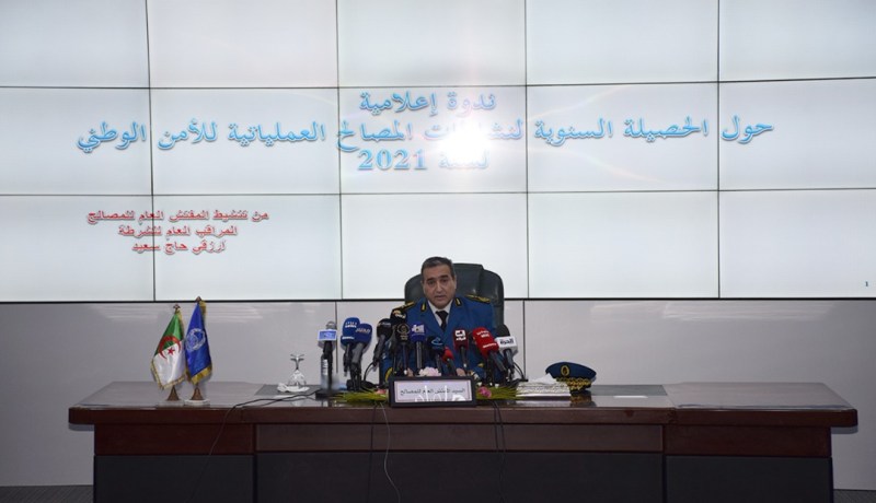 هذه الحصيلة السنوية للأمن الوطني لسنة 2021