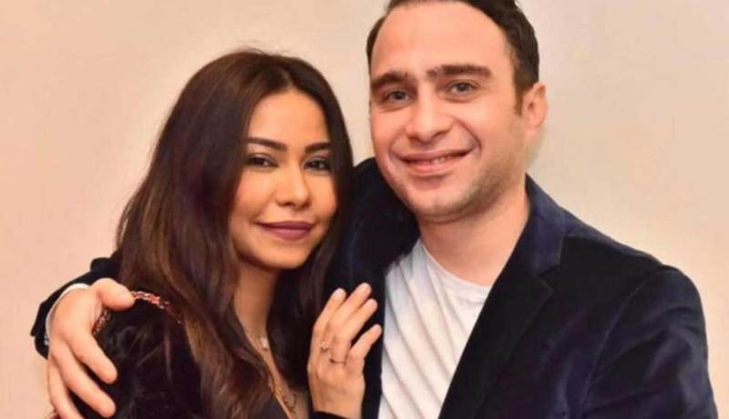 شيرين تثير الجدل بأحدث ظهور لها مع زوجها