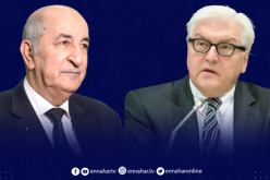 رئيس الجمهورية يهنئ فرانك فالتر شتاينماير بمناسبة إعادة انتخابه على رأس الجمهورية الألمانية