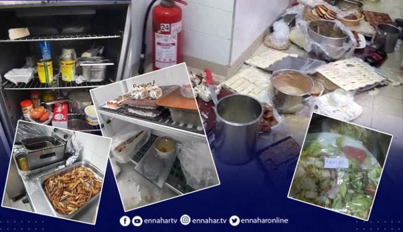 لحوم واسماك فاسدة ومواد استهلاكية منتهية الصلاحية بفندق فاخر في وهران