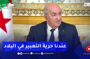 رئيس الجمهورية: لا يوجد سجين رأي في الجزائر ومن ينشر مقالا للمساس بمعنويات الجيش لا يمكن السكوت عليه