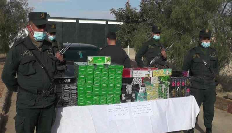 النعامة: توقيف شخص بصدد تهريب 1290 علبة معسل الشيشة