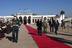 الرئيس تبون يغادر الجزائر متوجها إلى قطر