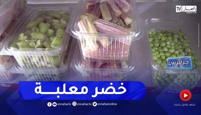 جزائريون: الخضر الطازجة المعلبة.. طريقة مبتكرة لإرضاء الزبائن