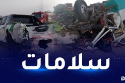 ورقلة: 19 جريحا إثر اصطدام بين حافلة لنقل المسافرين بسيارة
