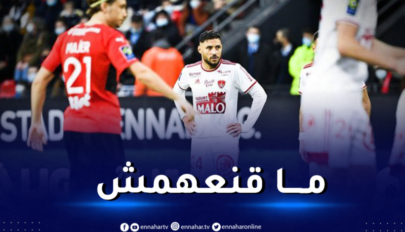 “ليكيب” تمنح بلايلي أسوأ تنقيط عن مردوده أمام رين