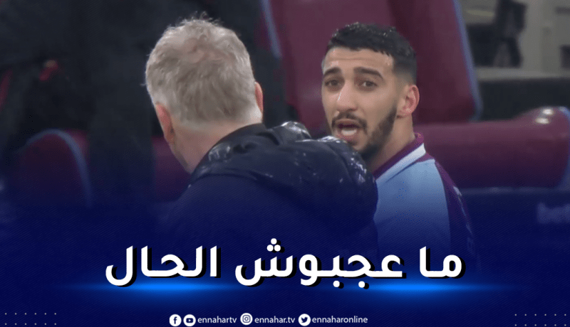 بالفيديو.. بن رحمة يثور في وجه مدربه مويس