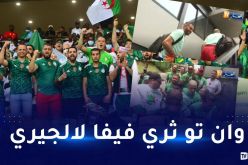 بالفيديو.. أنصار الخضر يصنعون أجواءً حماسية لدى استقبالهم اللاعبين