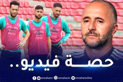 الخضر يُجرون آخر حصة تدريبية بغينيا الإستوائية وبلماضي يضبط الأمور !