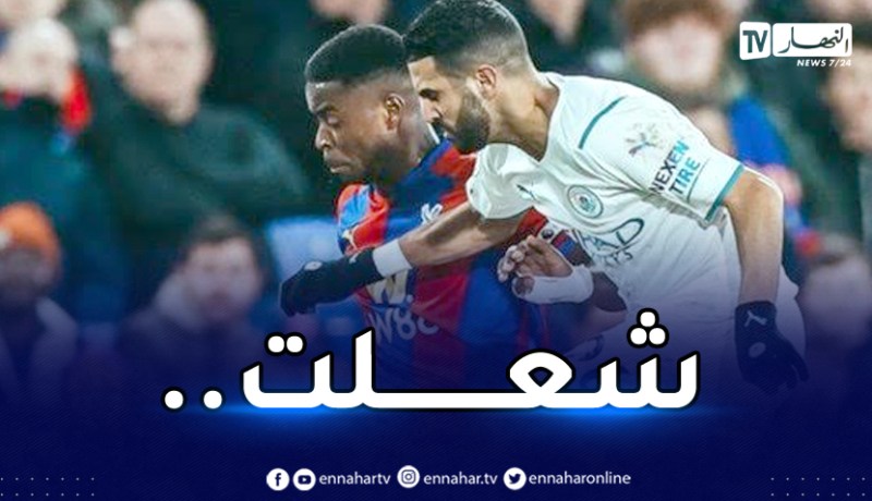 السيتي يتعثر بحضور محرز ويُضيع نقطتين في سباق اللقب