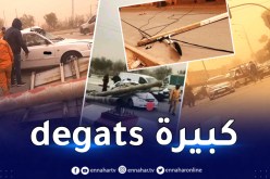 هذه مخلفات الرياح القوية والزوابع الرملية عبر عدد من ولايات الوطن