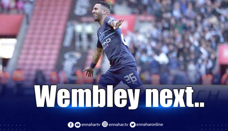 محرز يُعلق على تأهل الكأس والسيتي يُشيد به