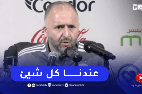 بلماضي: عملي تركز على الاسترجاع العمل البدني والذهني بعد بماراة الذهاب