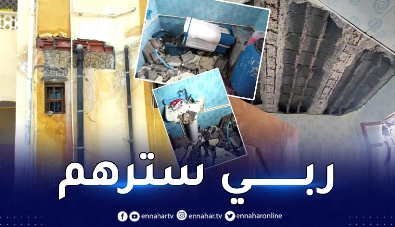 الوادي: إنهيار سقف بسكنات مسلمة حديثا بحي 74 سكن بحساني عبد الكريم