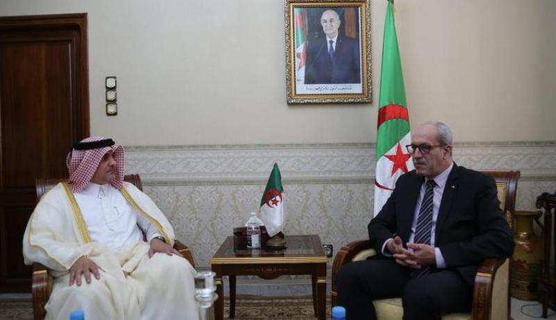 وزير البريد يستعرض واقع التعاون الثنائي مع سفير دولة قطر