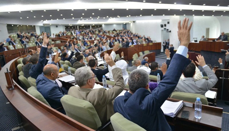 المصادقة على مشروعي قانونين يتعلقان بالسلطة العليا للشفافية و التنظيم القضائي
