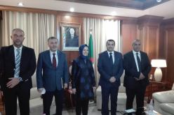 عرقاب يستقبل رئيس المجمع التركي كاليون إنرجي