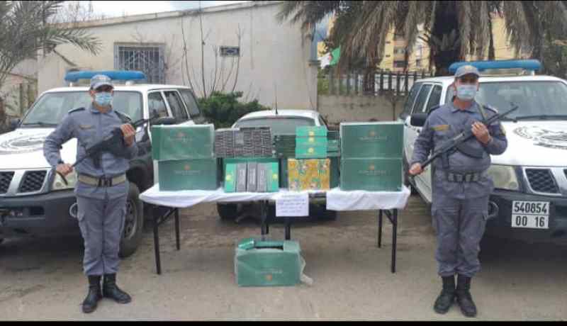 عين الدفلى: الجمارك تحجز 510 وحدة من السجائر بمنطقة سوفاي