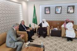 عبد الرشيد طبي يُستقبل من طرف نظيره السعودي وليد بن محمد الصمعاني