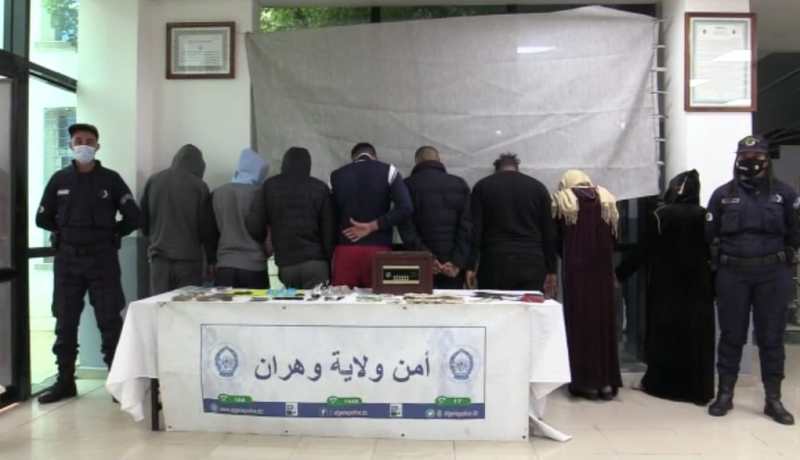 وهران: الاطاحة بشبكة إجرامية و حجز 72 غرام كوكايين