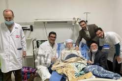 الشيخ محمد الطاهر آيت علجت يغادر مستشفى مصطفى باشا