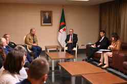 عمّار بلاني يستقبل وفدا عن المجموعة البرلمانية للصحراء الغربية بالبرلمان الأوروبي