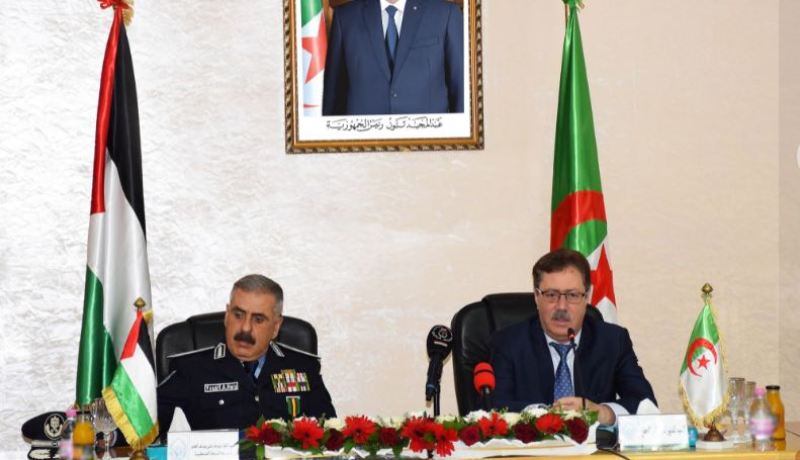 المدير العام للشرطة الفلسطينية في زيارة للمديرية العامة للأمن الوطني