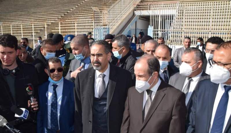 بالصور.. سبقاق يتفقد أشغال اعادة تهيئة ملاعب عنابة وقسنطينة