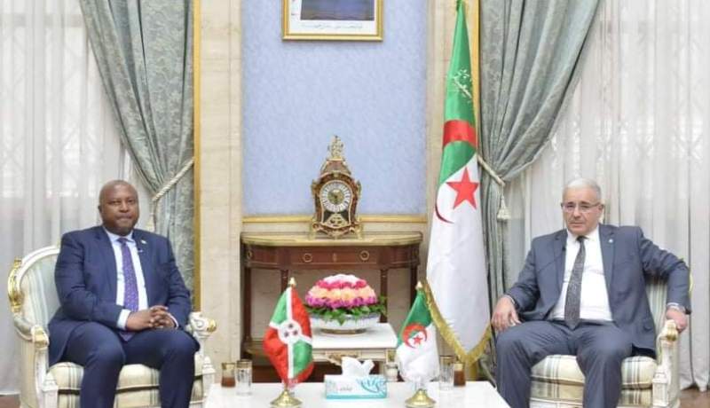 بوغالي يستعرض مع وزير خارجية بورندي واقع العلاقات بين البلدين