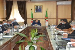 بلعابد يلتقي أعضاء المكتب الوطني لمنظمة (ONELE)