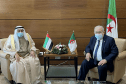 لعمامرة يتحادث مع سفيري الإمارات ومصر