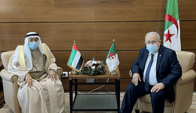 لعمامرة يتحادث مع سفيري الإمارات ومصر