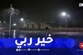 مشاهد لتساقط الثلوج بولاية البيض