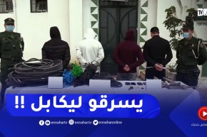 توقيـف 9 أشخاص يحترفون سـرقة الكوابل النحاسية ببومرداس