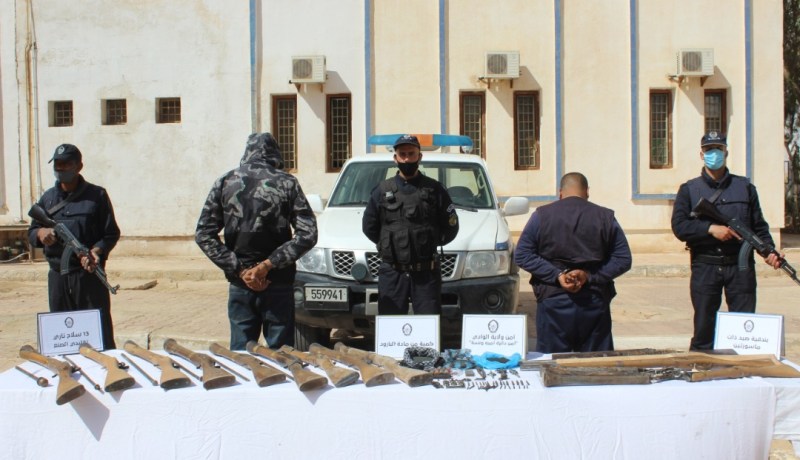 الوادي: تفكيك ورشة سرية لصناعة الأسلحة التقليدية وحجز 13 سلاح ناري