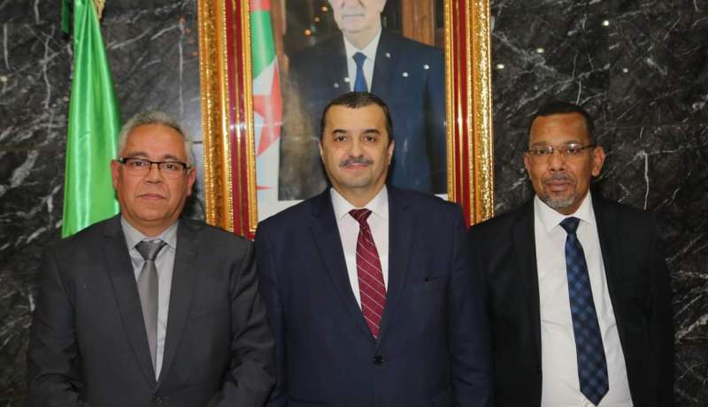 عرقاب يُشرف على تنصيب المفتش العام ومدير حماية الممتلكات الطاقوية والمنجمية الجديدين