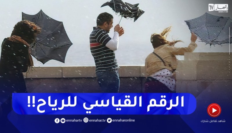 هوارية بن رقطة :” تحـذير من إستمرار الرياح القوية على هذه المناطق”..التفاصيل