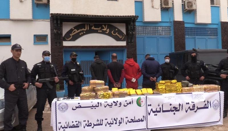 البيض: حجز أكثر من 70 كلغ من الكيف المعالج