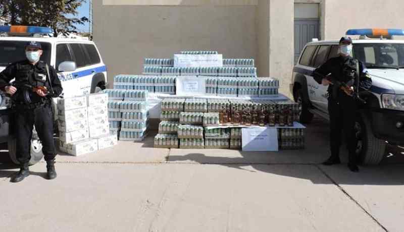 الأغواط: توقيف شخص وحجز 4200 قارورة خمر