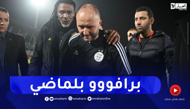 شاهد كيف غادر الكوتش بلماضي أرضية الميدان بعد الإقصاء