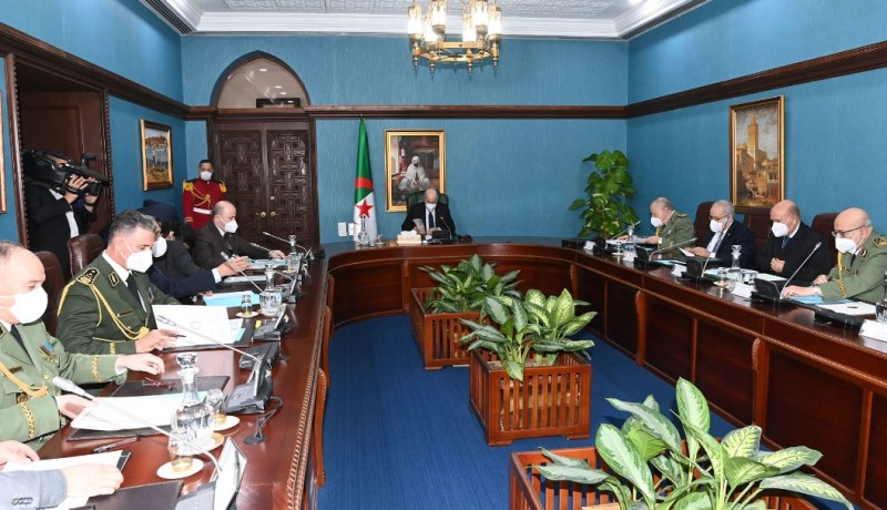 رئيس الجمهورية يترأس اجتماعا للمجلس الأعلى للأمن