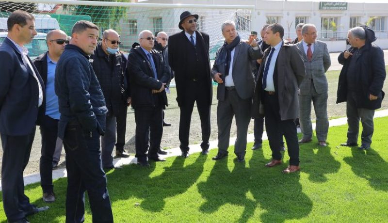 بالصور.. وفد الكاف يتفقد الملاعب الجزائرية المعنية باحتضان “الشان”