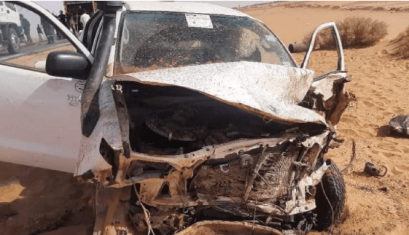 ادرار..وفاة شخصين واصابة 5 اخرين بجروح خطيرة في حادث مرور