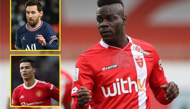 بالوتيلي:”أملك نفس مستوى وجودة ميسي ورونالدو لكن..”