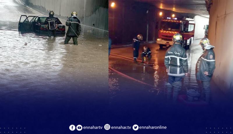 قسنطينة..الحماية المدنية تتدخل في عدة مناطق بسبب الاضطرابات الجوية