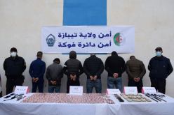 الإطاحة بشبكة مختصة في المتاجرة في المهلوسات بفوكة في تيبازة!